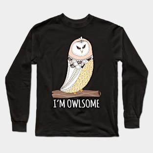 Owlsome Owls Long Sleeve T-Shirt